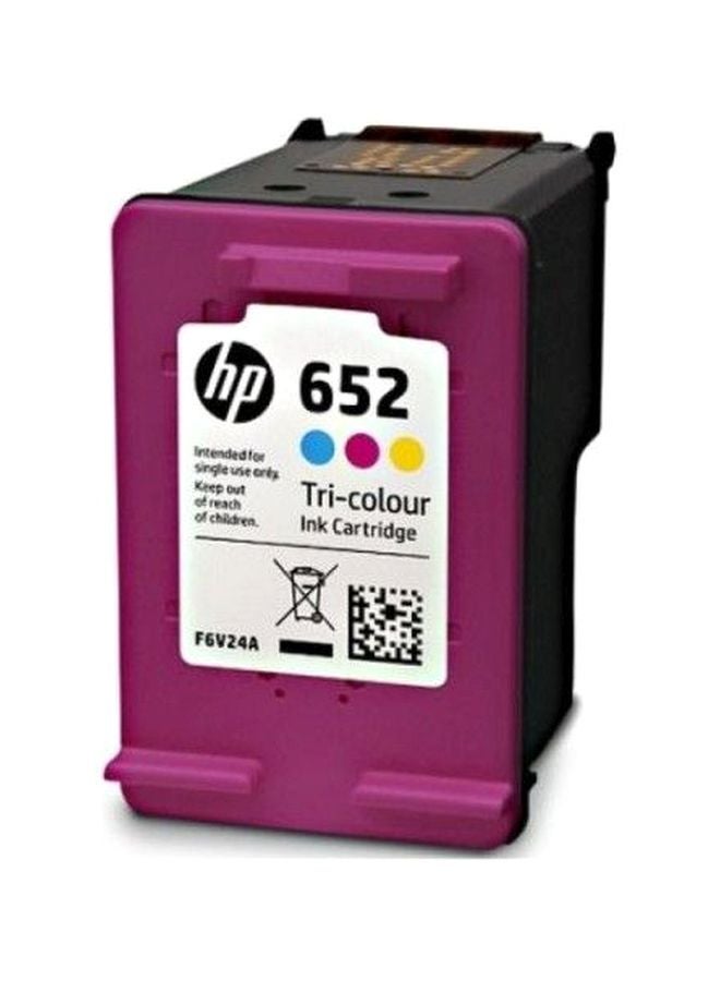 HP خرطوشة حبر 652 متطورة متعدد الألوان - Image 1