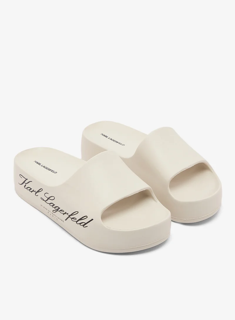 Karl Lagerfeld  Kobo II Hotel Logo Slides for Women | Best Price UAE