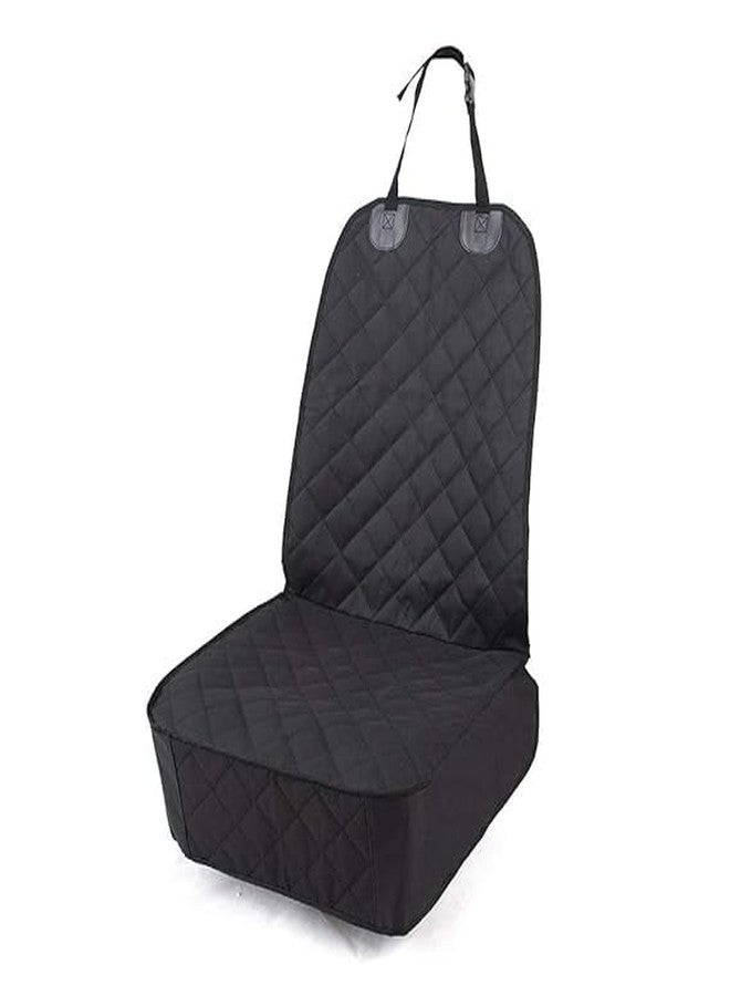 BLESSING PET SUPPLY DOG SEAT BELTS (1 INCH POLY POPLINE TAPE) (BLACK) (Front Dog Car Seat cover, Gray) - Image 2