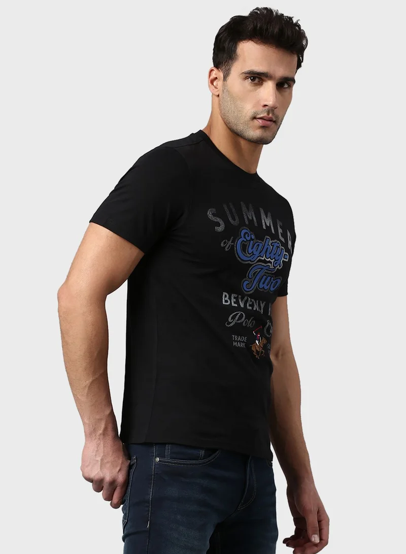 bhpoloclub Graphic Crew Neck T-Shirt