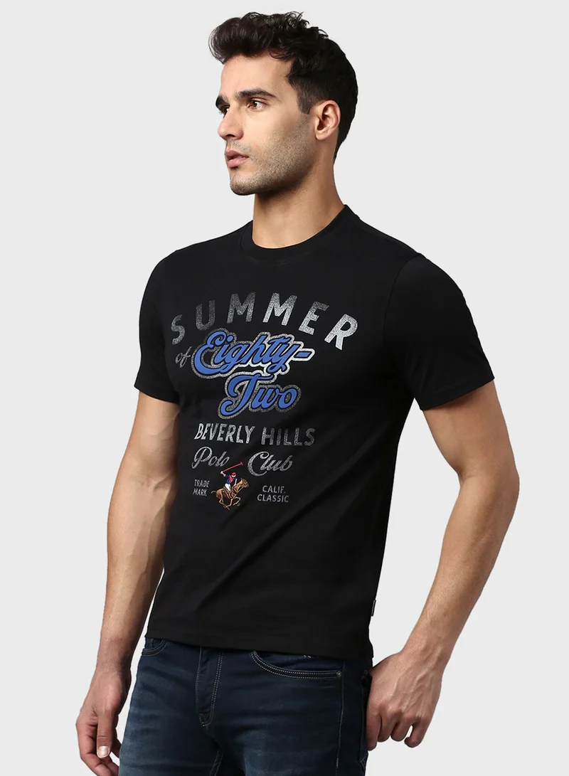bhpoloclub Graphic Crew Neck T-Shirt