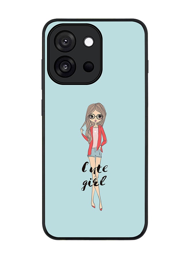 Stylizedd For OnePlus 13s / 13T Case,Slim fit Camera Protection, Shockproof Thin Phone cover  - Dreamer Cute Girl