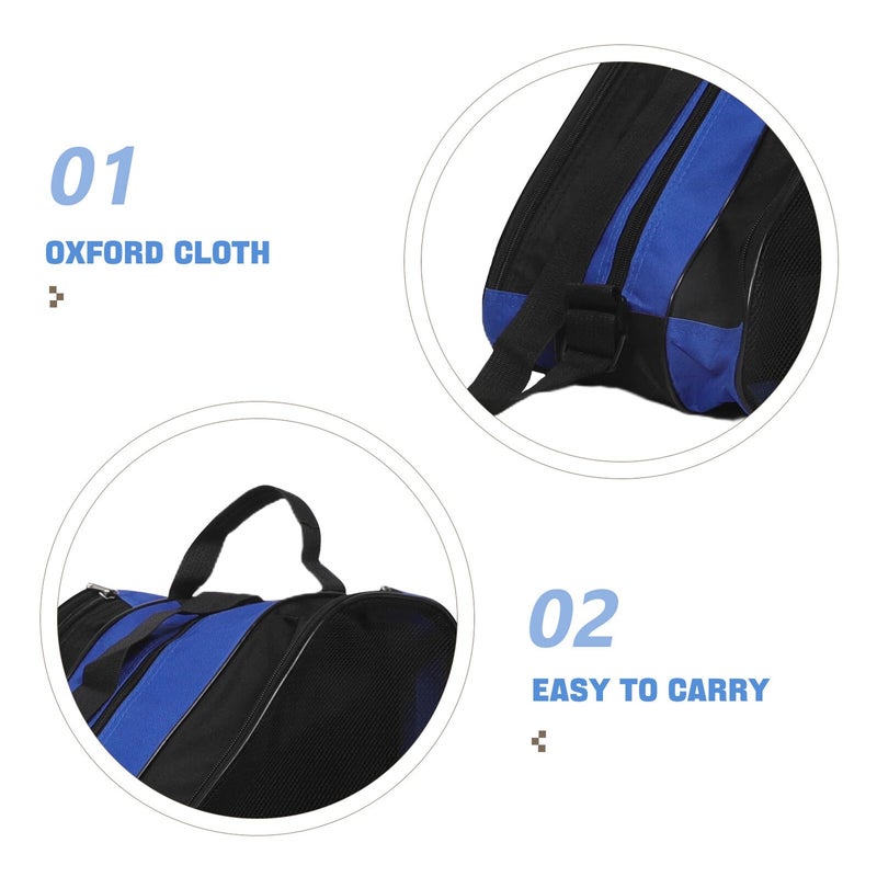2 PCS Roller Skate Bags with Thickened Sturdy Fabric Breathable Storage Backpack for Quad Skates - Image 4