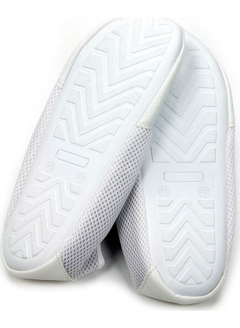 İhvan - Ihvan Luxury Practical White Hajj Umrah Tawaf Booties - Image 1
