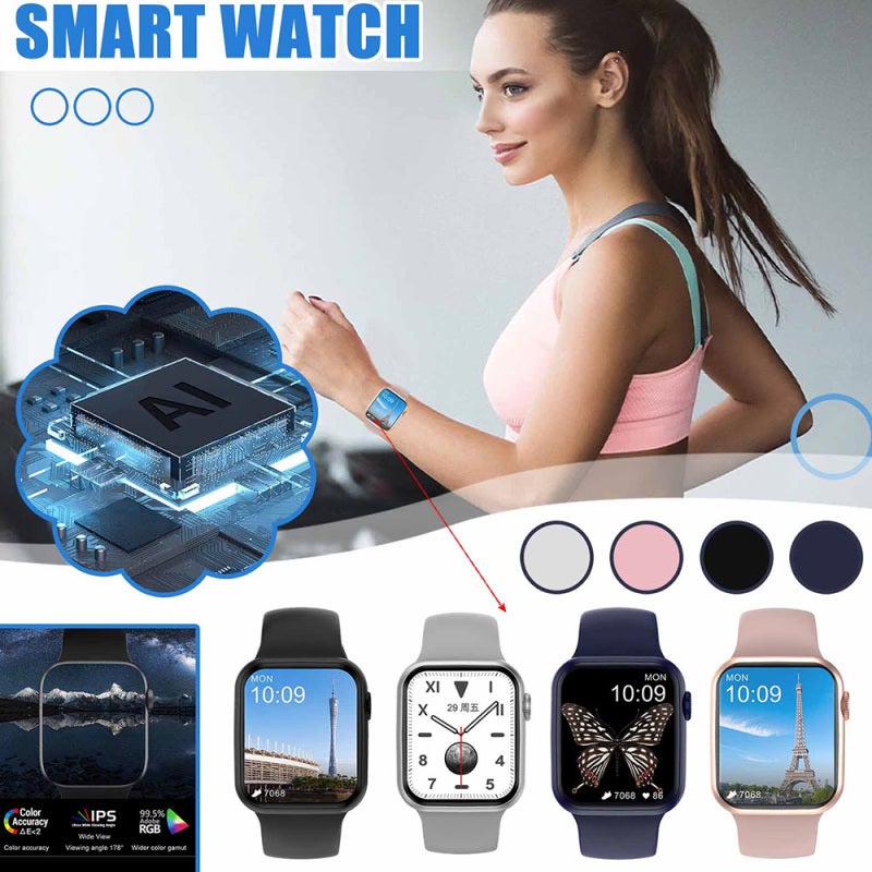Smartwatch: IP68 Waterproof Pink - BT Call Hands-Free Communication Fitness Tracker With 100+ Custom Dynamic Watch Faces For Health Monitoring Sports & Daily Use - Image 2