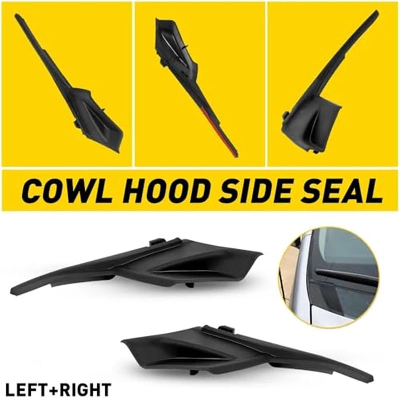 Wivplex Windshield Wiper Side Cowl Trim for Toyota Sienna - Image 5