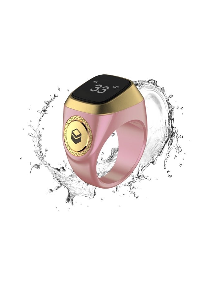 iQIBLA iQIBLA - Smart Tasbih Zikr1 Lite Ring - Pink - 18mm  - Image 1