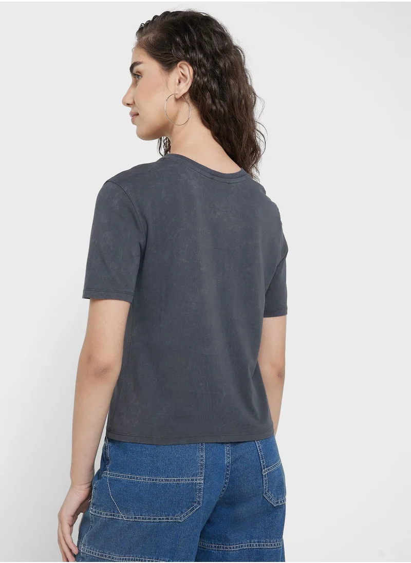 DeFacto Woman Regular Fit Short Sleeve T-Shirt