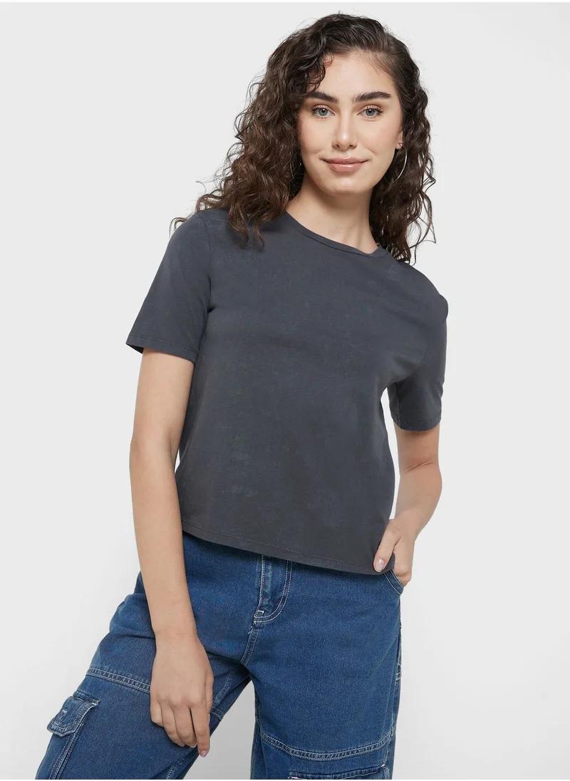DeFacto Woman Regular Fit Short Sleeve T-Shirt