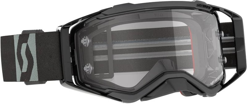 Scott Prospect Goggles OSFM Black/Gray/Light Sensitive Gray Works Lens - Image 1