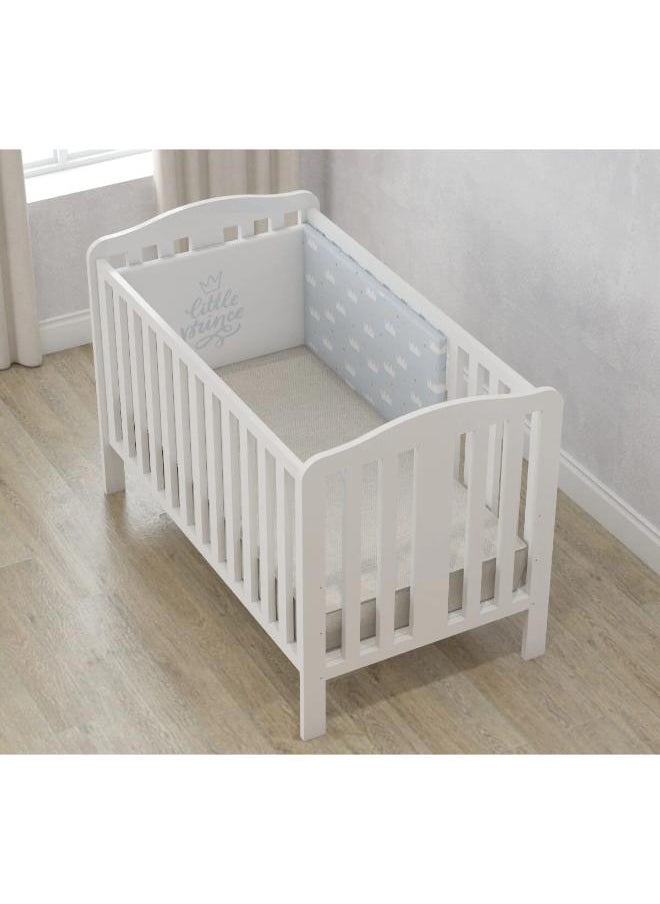 Mamas Gift Crowns Crib Bumper  - Image 2