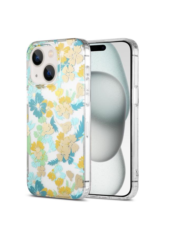 S-TOP Case For iPhone 15 Dual-side Laminating IMD PC Hybrid TPU Phone Case - Image 1