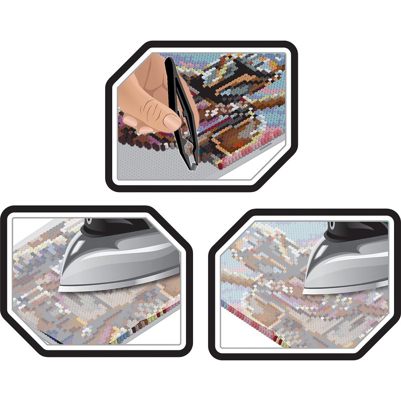 Perler 80-63090 The Mandalorian Baby Yoda Star Wars Fuse Bead Blister Kit, 1000pcs - Image 4