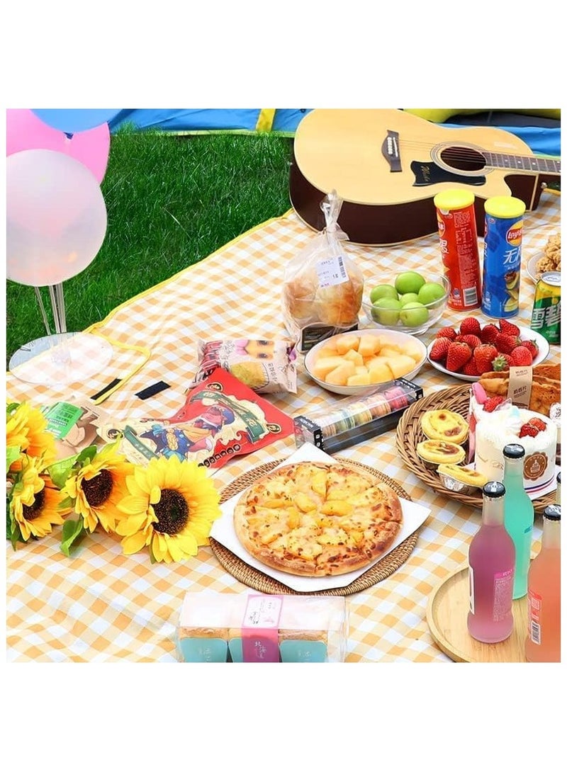 Picnic Blanket Outdoor Mat,Beach and Desert Mat,Foldable 200 * 200cm Large Size Waterproof and Sandproof Camping Mat - Image 5