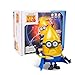 YOLOPARK Minions Toy Despicable Me 4 Toys51 Inch Mega Gus Action Figures6 Interchangeable Expressions and Rotatable Head Minion Model KitsGifts for Kids Ages 8 Years Older - Image 3