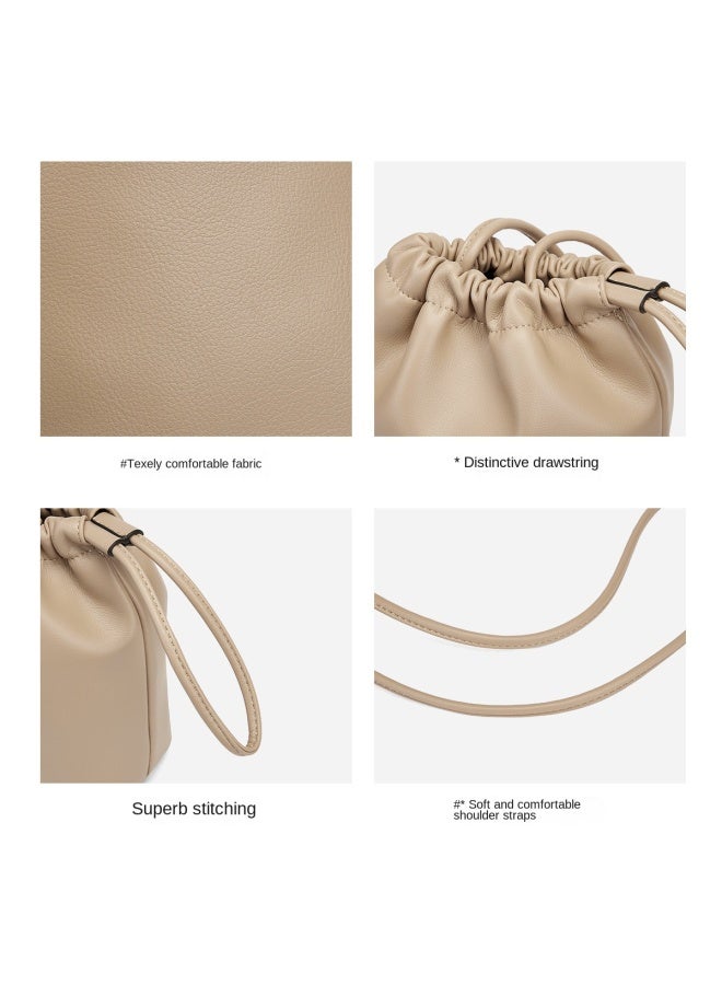 St&Sat Women's Niche Bucket Bag, Crossbody Bag, Lightweight And Stylish Small Shoulder Bag - Image 4