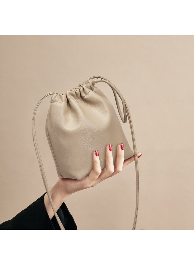 St&Sat Women's Niche Bucket Bag, Crossbody Bag, Lightweight And Stylish Small Shoulder Bag - Image 3