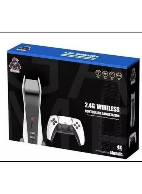 Game 2.4G Double Wireless Controller Game Stick 4K HD Video Home Game Console Double Wireless Gamepads Game Controller Retro Game Player Classic Game StationClassic