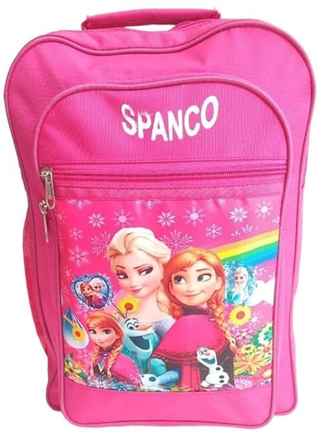 SPANCO Backpack for Office, Colleg, School & Travel Use for Men & Women | Size in Inches : 17 X 13 X 9 | Color : Pink. - Image 1