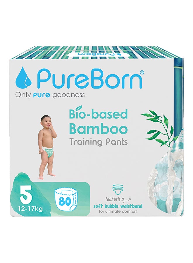 PureBorn حلم النهار والليل حجم 5 بنطلونات عبوة رئيسية 80 عدداً - Image 1