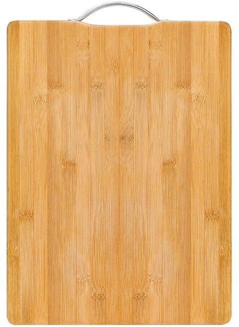 Bamboo Cutting Boards For Kitchen, Extra Large Wood Cutting Board With Deep Juice Groove And Handle Heavy Duty Chopping Board, [40 X 30Cm]