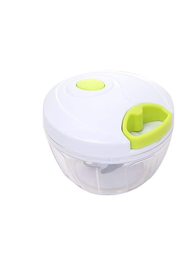 Juxin Easy Spin Cutter Hand Chopper, Onion, Garlic, Vegetable Cutter - Image 1