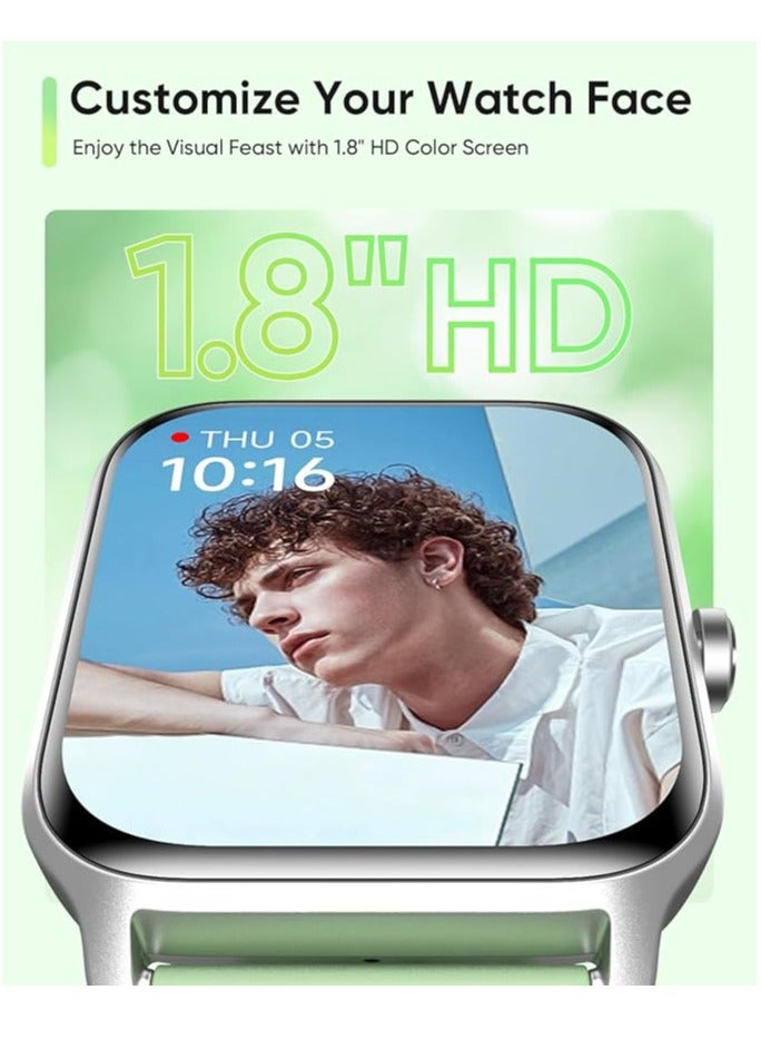 FIT Smart Watch for Men Women Android, Alexa Built-in IP68 Waterproof Fitness Watch Bluetooth Call for Android & iPhone - Image 2