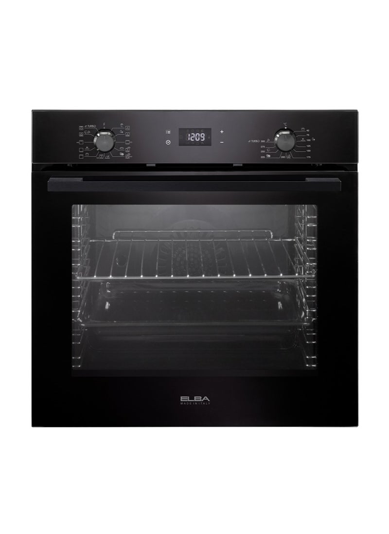 ELBA - Electric multifunction oven 11 functions ,74 net liters cavity 7 levels side racks , Master Pizza 300°C, Easy steam function ,Idroclean function, Booster fast preheating , Rotisserie - Image 1