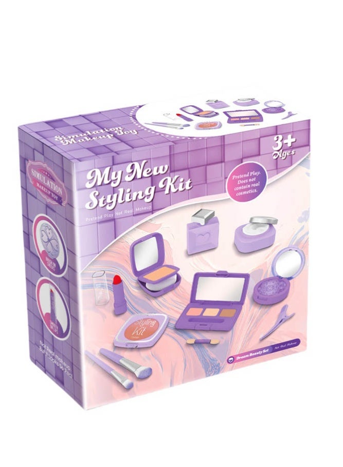 INSENSE Pretend Makeup Set for Kids - Princess Dressing Up Playset for Girls, Perfect Birthday Gift - Image 4
