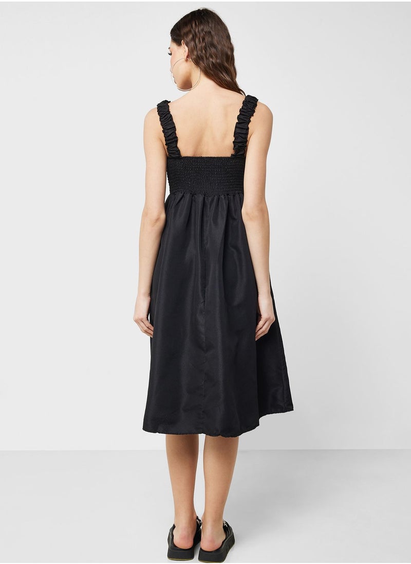 Ginger - Shoulder Strap A-Line Dress - Image 1