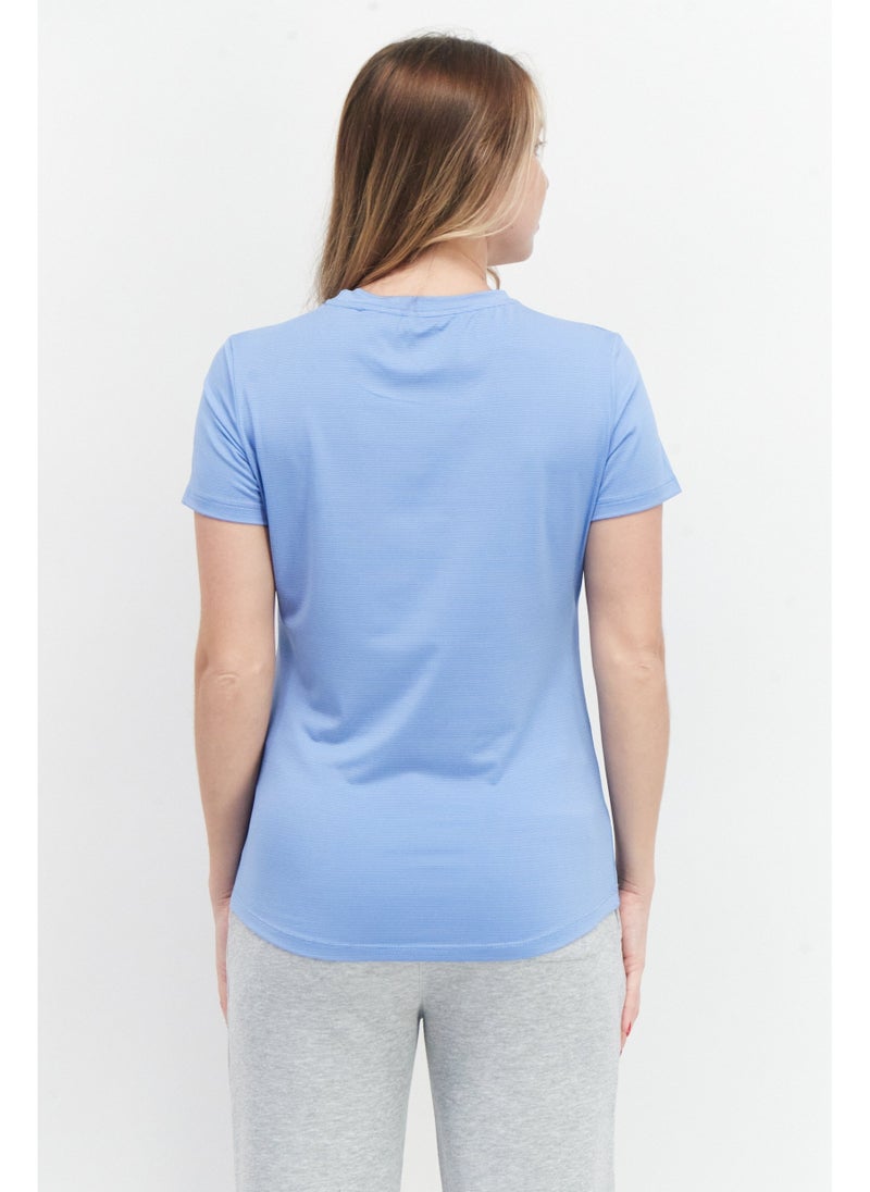 EVERLAST - Women Sportswear Fit Training Top, Blue - Image 1