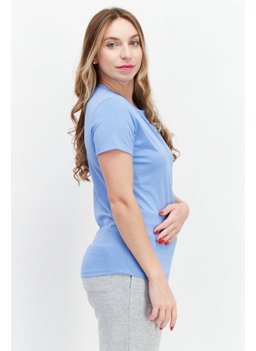EVERLAST - Women Sportswear Fit Training Top, Blue - Image 1