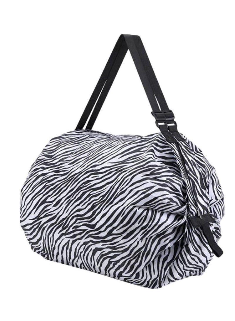 DubaiGallery Portable Shopping Bags,Foldable Reusable Grocery Bags,Large Capacity,Picnic Camping Storage Bag Shopping Tote Bag - Image 2