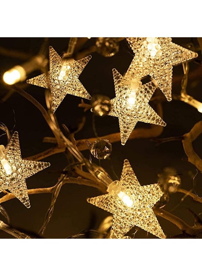 AL RAID - Fairy Lights Copper Wire String Lights, 10 LED Battery Powered Warm White Lights, 1.5M, Perfect for Bedroom, Yard, Door Decorations, Indoor & Outdoor Use - Image 1