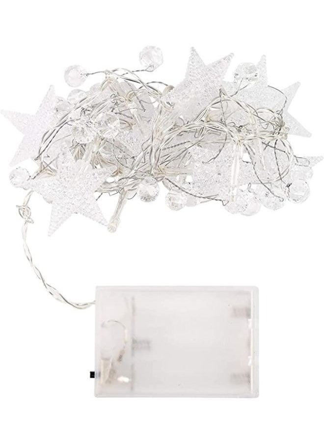 AL RAID - Fairy Lights Copper Wire String Lights, 10 LED Battery Powered Warm White Lights, 1.5M, Perfect for Bedroom, Yard, Door Decorations, Indoor & Outdoor Use - Image 1
