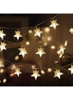 Fairy Lights Copper Wire String Lights, 10 LED Battery Powered Warm White Lights, 1.5M, Perfect for Bedroom, Yard, Door Decorations, Indoor & Outdoor Use