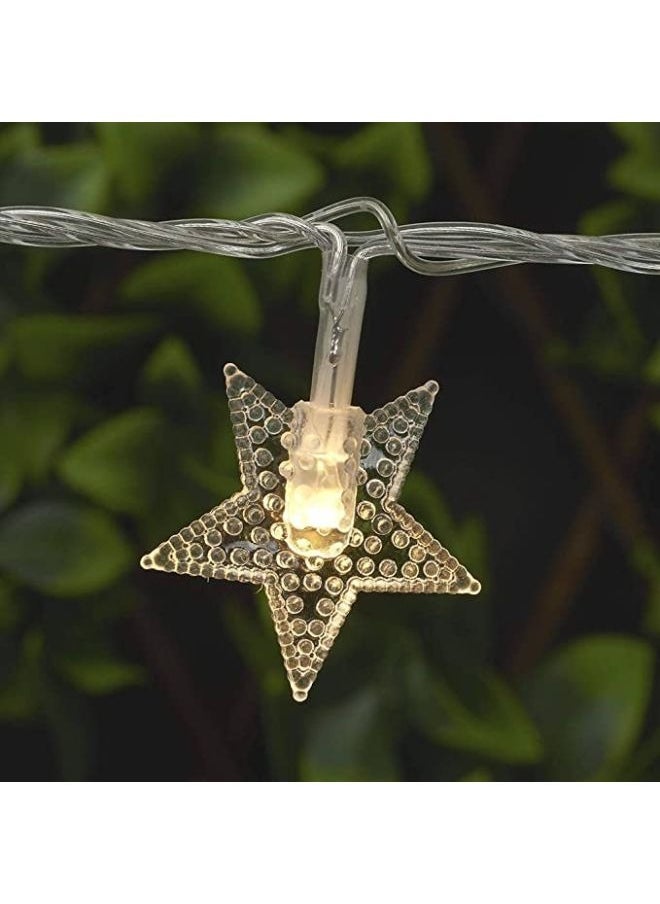 AL RAID - Fairy Lights Copper Wire String Lights, 10 LED Battery Powered Warm White Lights, 1.5M, Perfect for Bedroom, Yard, Door Decorations, Indoor & Outdoor Use - Image 1