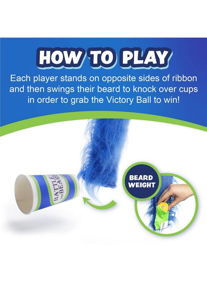 Squirrel Products Battle of The Beards Funny Party Game, White Elephant Minute to Win It Game for Kids & Adults, Family Game Night Activity for Ages 6+ - Image 4