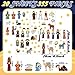 Geosar 36 Sheets Christmas Nativity Stickers Make a Nativity Scene Sticker Funny Jesus Stickers Build Your Own Christmas Crafts for Religious Bible Scene Party Favor Supplies Gifts - Image 4
