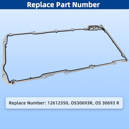 RICHWEI OS30693R Oil Pan Gasket Set for Chevy Silverado 1500 2500 3500 Express Suburban Tahoe Camaro 4.8L 5.3L 5.7L 6.0L 6.2L,GMC Savana Sierra Yukon Envoy,Cadillac CTS Escalade 2001 2006 2012 2013 2014 2015 - Image 4