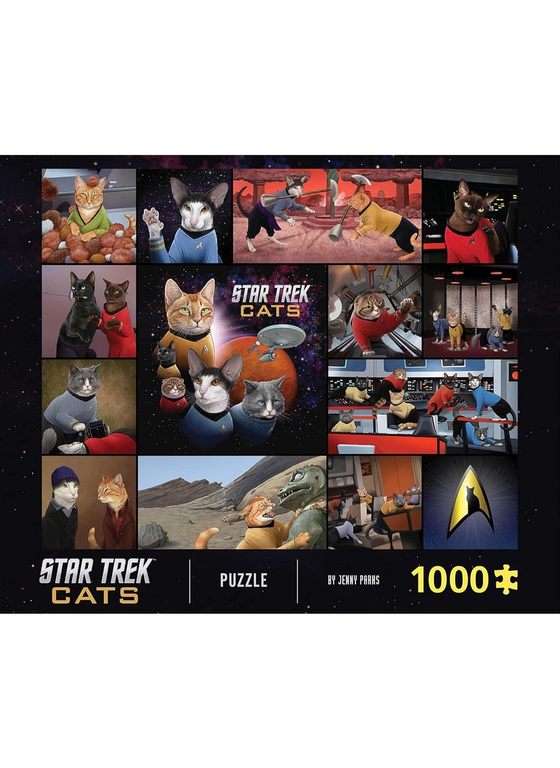 Chronicle Books Chronicle Books Star Trek Cats 1000-Piece Puzzle  - Image 2