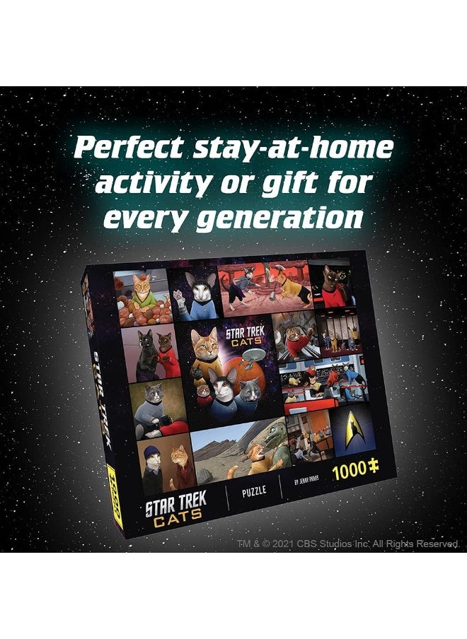 Chronicle Books Chronicle Books Star Trek Cats 1000-Piece Puzzle  - Image 3