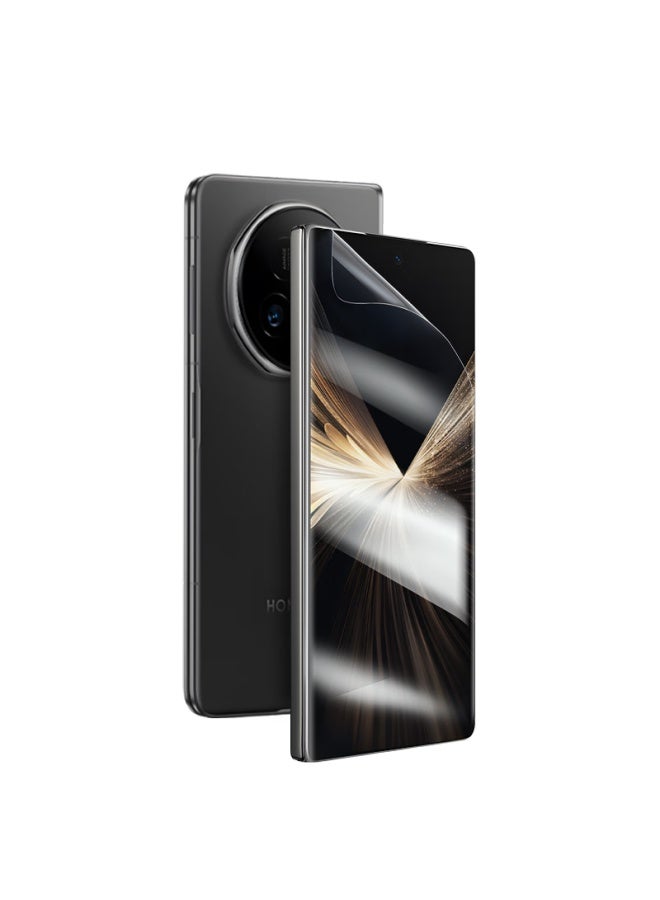 Smorss Full Adhesive Hydrogel Film For Honor Magic V5 Front Screen, Foldable Phone Protective Film, Anti-scratch High-definition Anti-fingerprint Scratch Repair Soft Film
