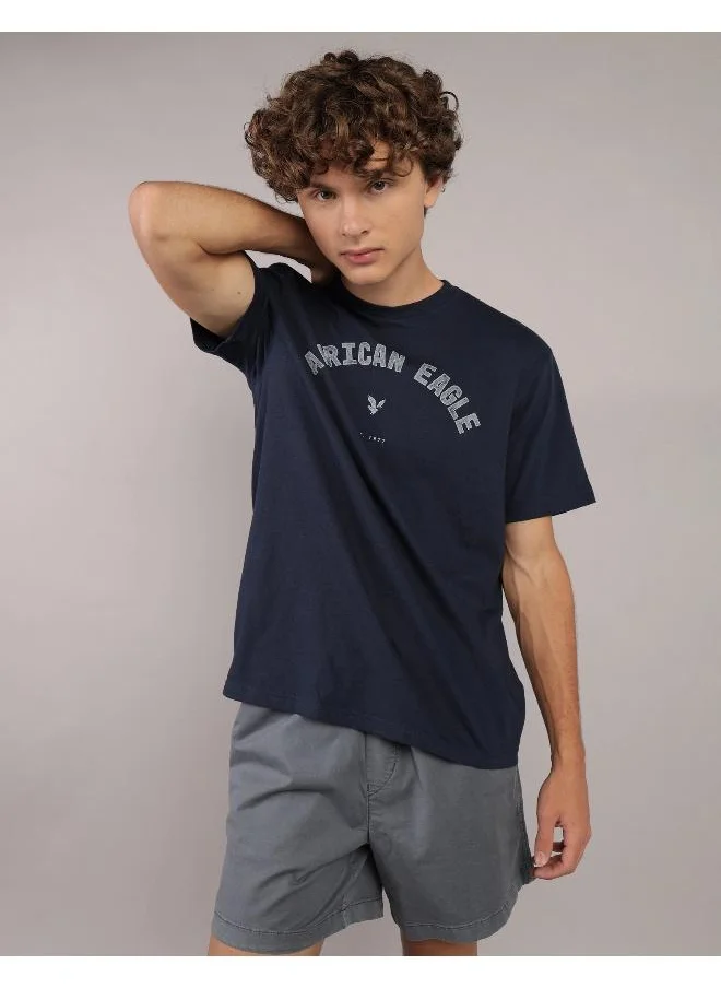 American Eagle AE Logo Graphic T-Shirt