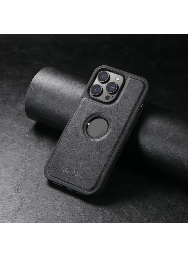 Suteni Case For iPhone 16 Pro Max G1 Magsafe Leather Back Phone Case - Image 2