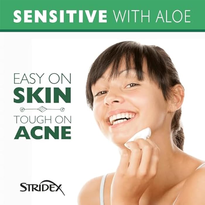 Stridex Daily Care Acne Pads With Aloe Sensitive Skin Ct - Image 4