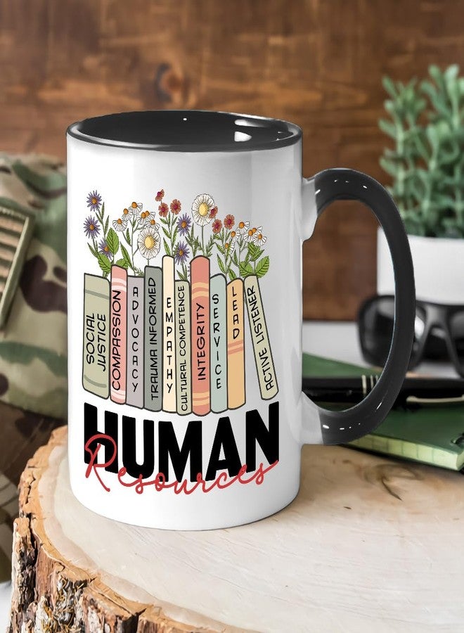 MEDROC Funny Human Resources Gifts - Coffee Mugs Ceramic 11oz with Coaster, HR Week Gifts for Women Men, HR Professional Appreciation Gifts For New Coworkers Friends - Image 5