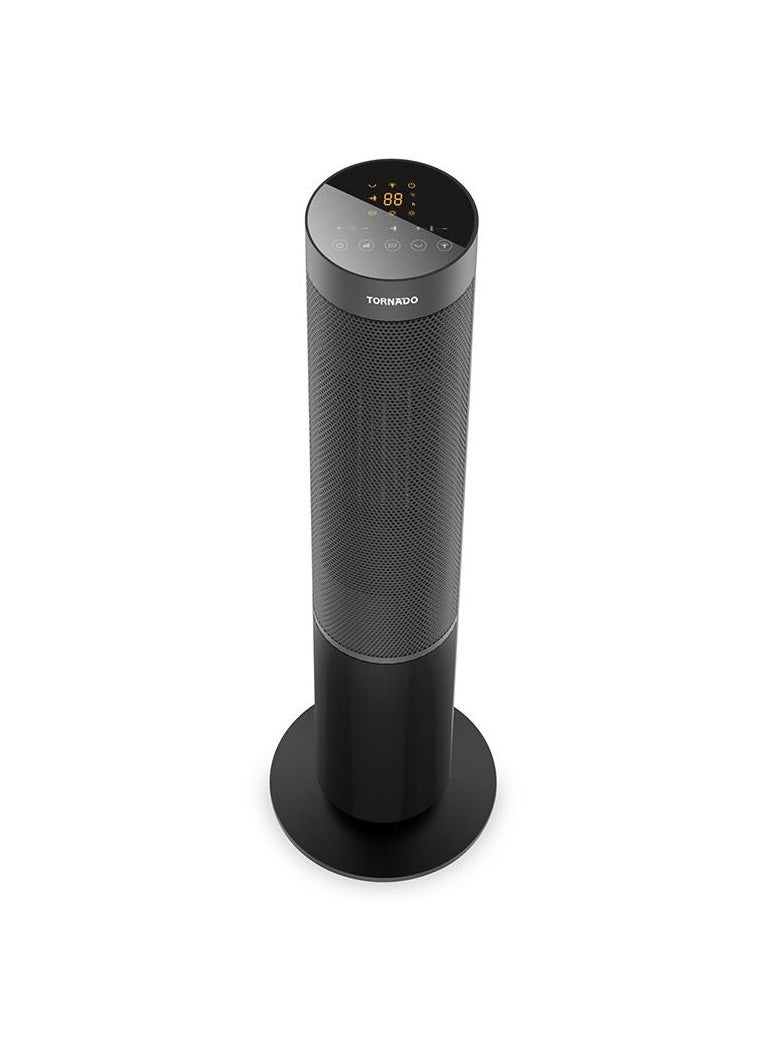 TORNADO TORNADO Ceramic Heater, 2000 Watt, 16 meter, Remote, Black TPH-2000DF  - Image 2