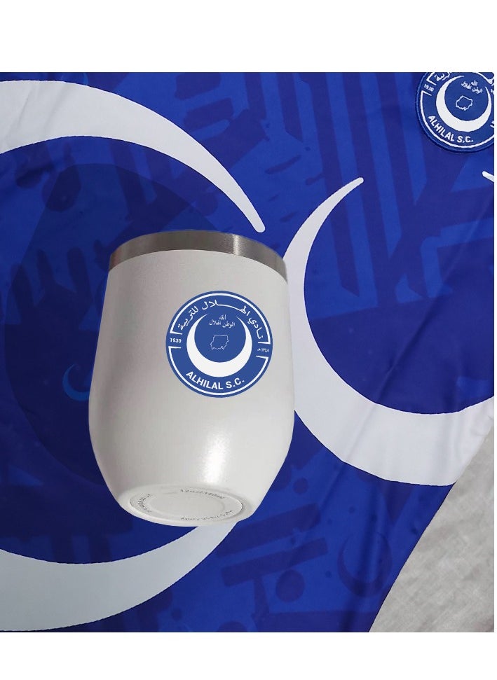 Al Hilal S.C Thermal Cup with Al-Hilal logo  - Image 3