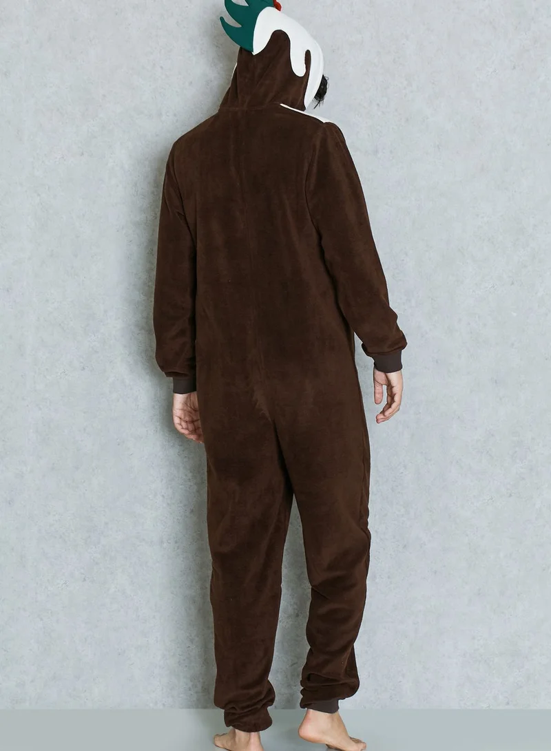 Lounge District Christmas Pudding Onesie